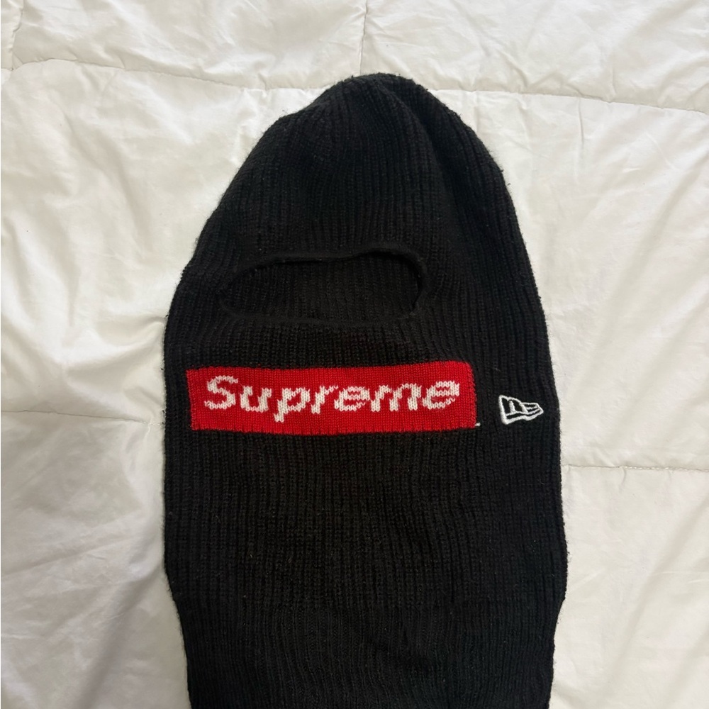 Supreme Black Knit Accessory
